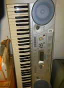 A Yamaha organ & stand