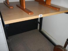 An office table