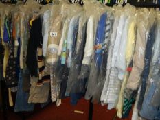 A large quantity of new children's clothes 1 rail (rail not included)