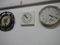 3 wall clocks