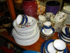 A large quantity of china & vases etc.