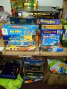A large quantity of games