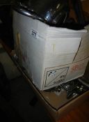 2 boxes of metalware