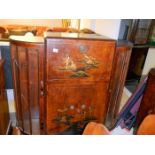 A Chinese style cocktail cabinet