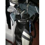 A Howson golf club set & bag