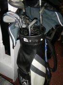 A Howson golf club set & bag