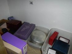 A quantity of jewellery boxes etc.