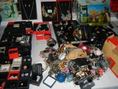 A large quantity of jewellery