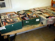 4 crates of Dvd's