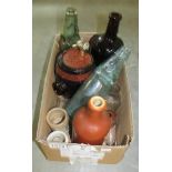 A box of old bottles