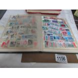 4 albums of GB and world stamps including mint blocks,
