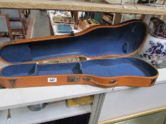 A violin case