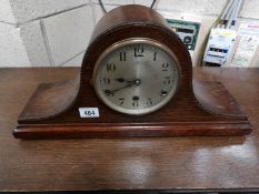 An 8 day chiming mantel clock