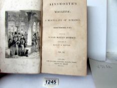One volume of Ainsworth's 'Miscellany of Romance', illustrated,