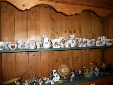 Approximately 35 pieces of crested china