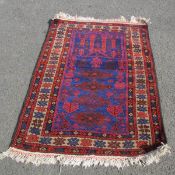 A wool carpet,