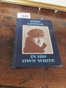 A John Lennon book entitled 'In His Own Write'