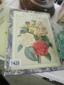 2 Redoute's flower books