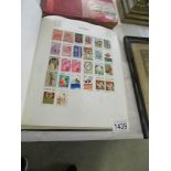 2 old albums of commonwealth and world stamps including Victorian