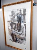 A framed and glazed Lewis Davis watercolour