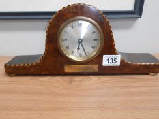 A 1920's mantel clock