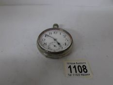 A large pocket watch,