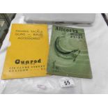 A 1947 Allcock's Anglers guide and Gunrod catalogue for fishing tackle, guns,