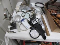 A collection of magnifying glasses