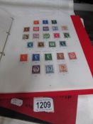 3 albums of stamps, mainly GB including Victorian including Victorian penny reds,