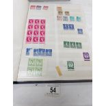 An album of Elizabeth II stamps including sheets,