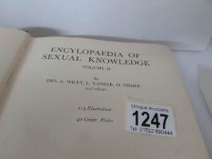 An illustrated second volume 'Encyclopaedia of Sexual Knowledge',