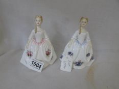 2 Royal Doulton figurines,