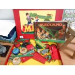 A boxed Meccano set