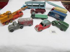 A quantity of Dinky and Timpo vehicles