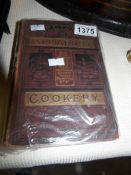 A Mrs Beeton's 'All about cookery' published by Ward Lock & Co.