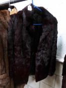 A coney fur jacket size 10