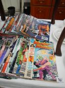 Approximately 70 Marvel and DC comics including Wonder Woman, Fantastic Four, Avengers,