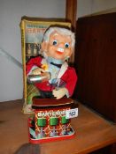A boxed battery operated bartender
