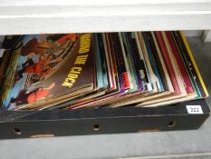 A collection of LP records including rock & pop, Bill Haley, Inkspots etc,