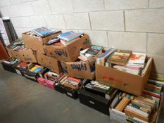 14 boxes of books