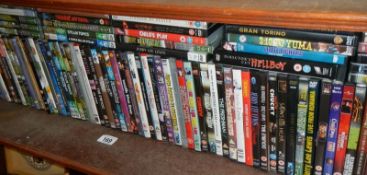 A large quantity of DVD's including railways