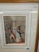 A fine quality framed, mounted and glazed print entitled 'The Calamity',