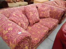 A pair of good quality Chesterfield style sofa's from House of Frazer