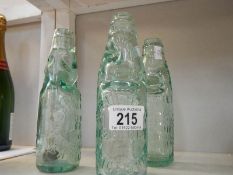 3 'cod' bottles