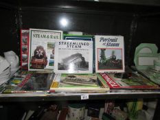 A quantity of train books