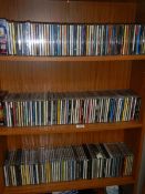 3 shelves of CD's