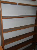 A large bookcase