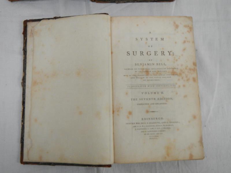 A System of Surgery by Benjamin Bell, Vols II and IV, 7th Ed, 1801 - Bild 3 aus 3