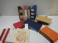 Folio Society - A dozen volumes most in slipcase