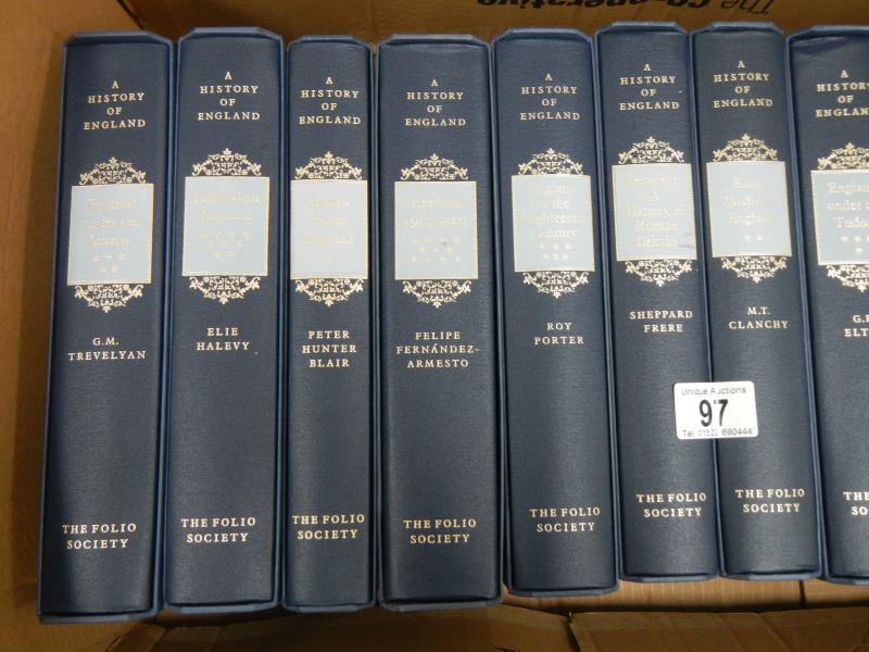 Folio Society Books A History of England in 12 volumes all in slipcase - Bild 2 aus 3